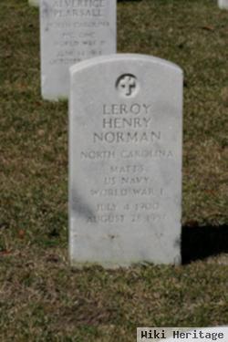 Leroy Henry Norman