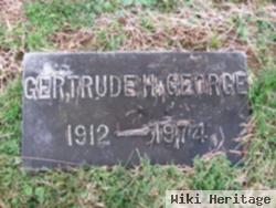 Gertrude F. Hurst George