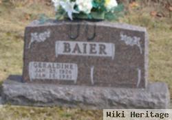 Geraldine Delores Henry Baier