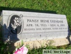 Pansy Irene Exendine