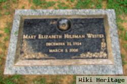 Mary Elizabeth Hilsman Wester