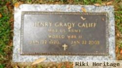 Maj Henry Grady Califf