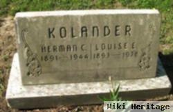 Louise E Podenick Kolander