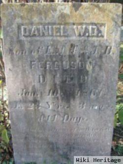 Daniel W D Ferguson