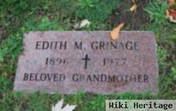 Edith M Grinage