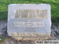 Ethel Woodward Hayford