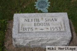 Nettie B Shaw Booth