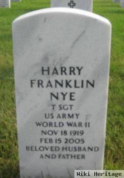 Harry Franklin Nye