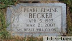 Pearl Elaine Schulz Becker