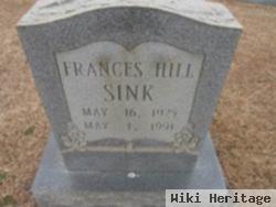 Frances Hill Sink