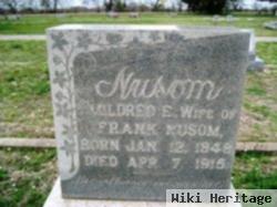 Mildred E. Box Nusom