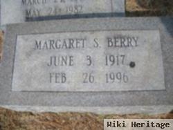 Margaret S Berry