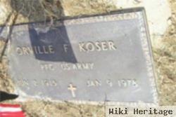 Orville F. Koser