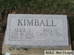 Alice J. Kimball