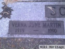 Verna June Martin Scobee