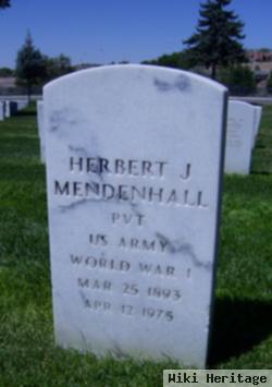 Pvt Herbert Jonathan Mendenhall