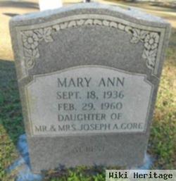 Mary Ann Gore