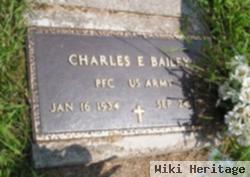 Pfc Charles E Bailey