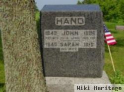 Pvt John Hand