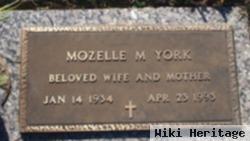 Mozelle Annette Mccoy York