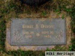 Ethel B Dixon