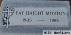 Fay Haight Morton