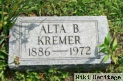 Alta A. Baugher Kremer