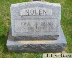 Sarah Ellen "sadie" Merritt Nolen