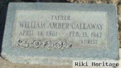 William Amber Callaway