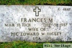 Frances M Davis Higley