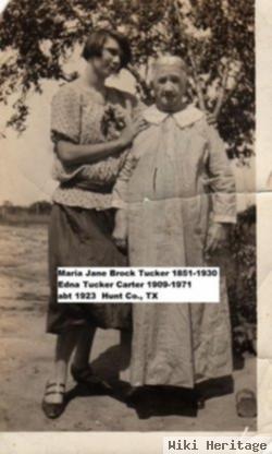 Maria Jane Brock Tucker