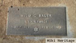 Milo G Bauer