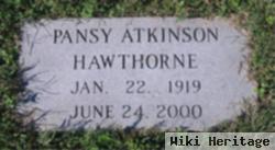 Pansy Atkinson Hawthorne