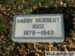 Harry Herbert Rice