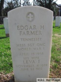 Edgar H Farmer