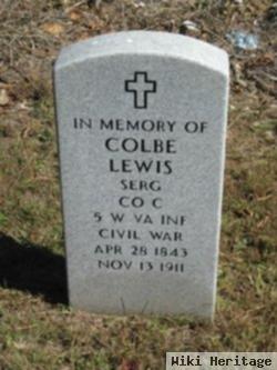 Sgt Colbe Lewis