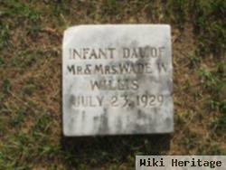 Infant Daughter Willis