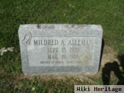 Mildred A Alleman