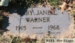 Mary Jane Campbell Warner