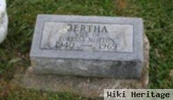 Bertha . Morton