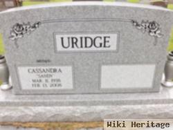 Cassandra Marie "sandy" Walker Uridge