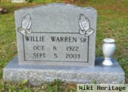 Willie Warren, Sr