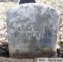 Corp Lester F Francomb