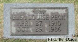 Ella Louise "mary" Peck