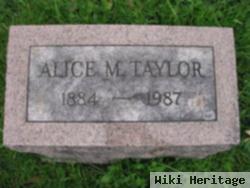 Alice M. Taylor