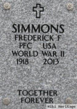 Frederick Freemon "fred" Simmons