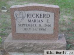 Marian E Rickerd