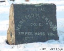Corp Harland H. Knight