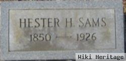 Hester Ann Hendrix Sams