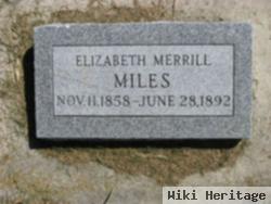 Elizabeth Merrill Miles